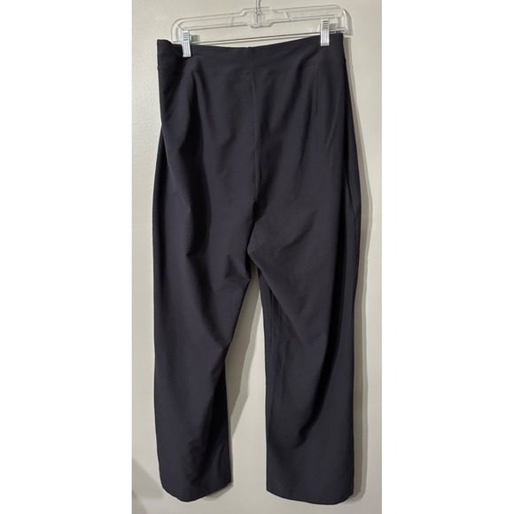 NWT Eileen Fisher Plus Nocturne (Dark Blue) Slim Boot Cut Pants Crep 3X Stretch - Picture 3 of 9